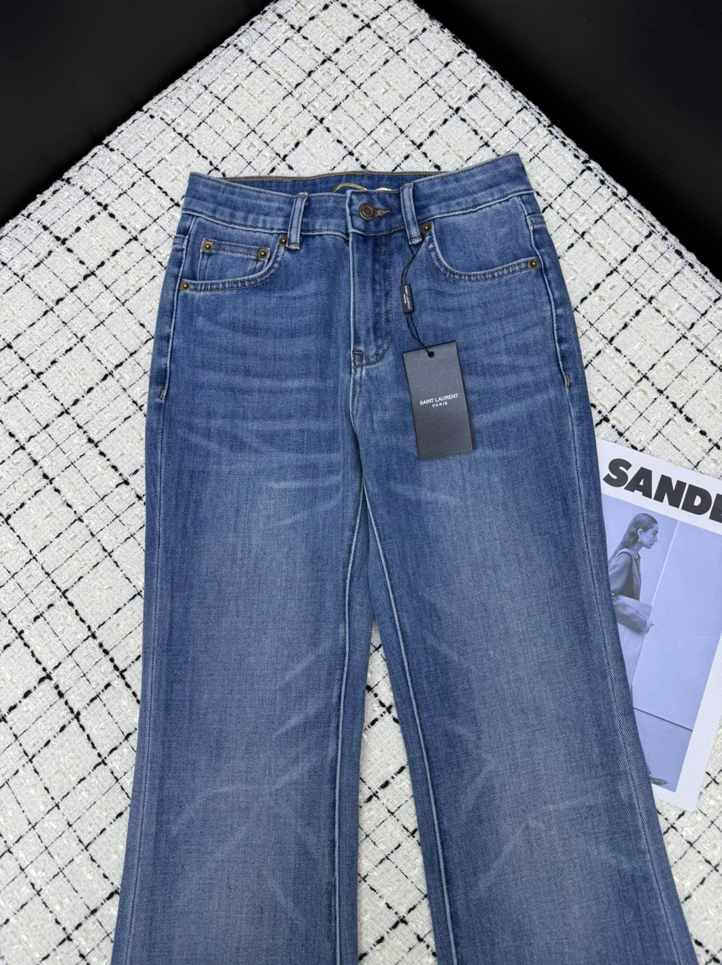 Джинсы Женские Saint Laurent 18885567