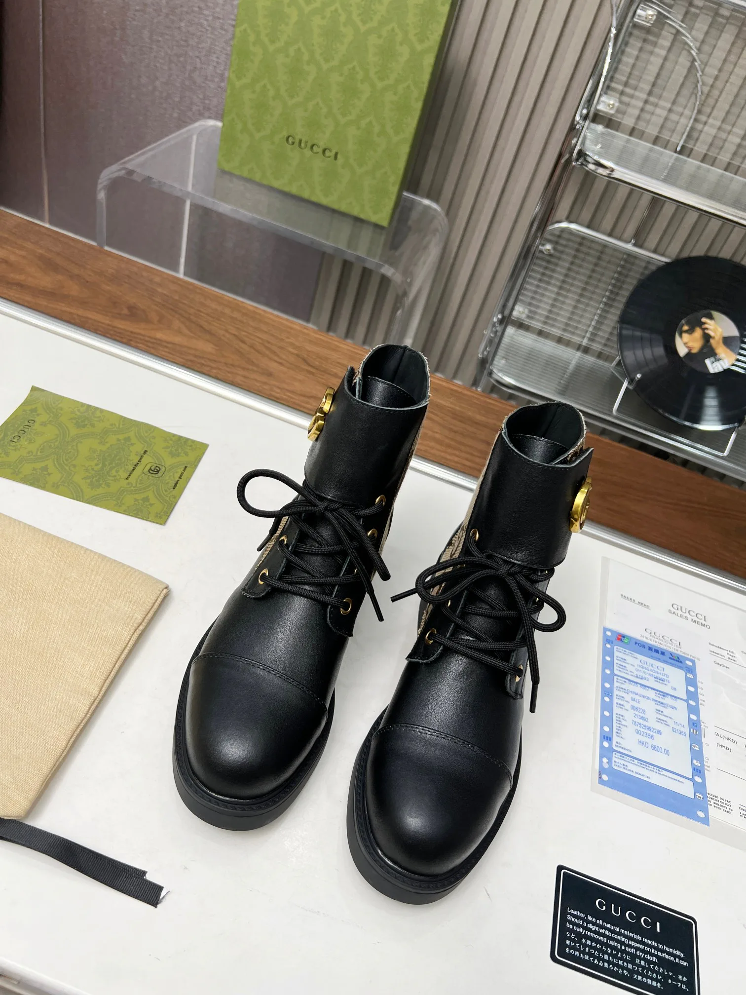 Ботинки Женские Gucci 5350884