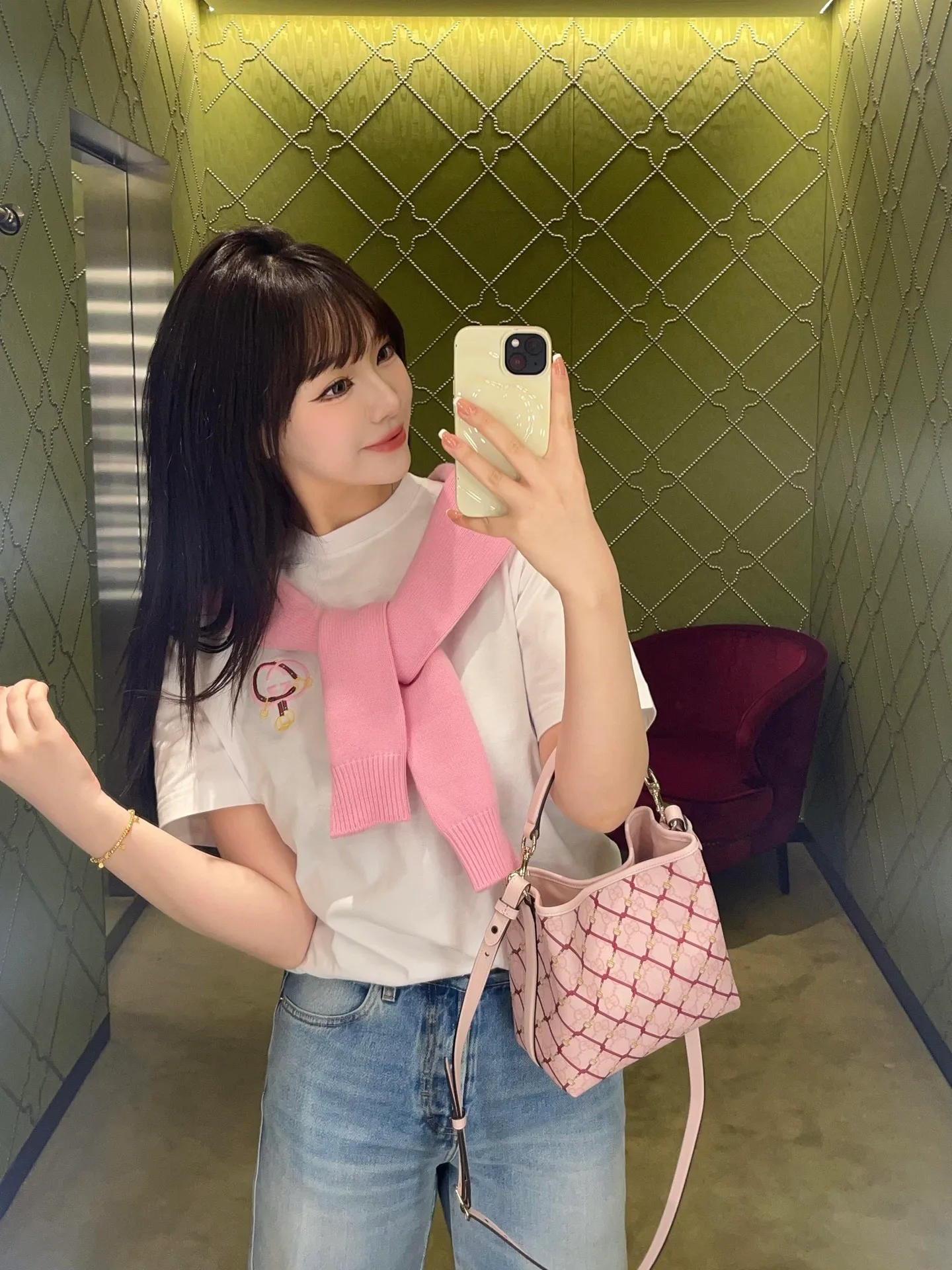 Футболки Женские Gucci 808589