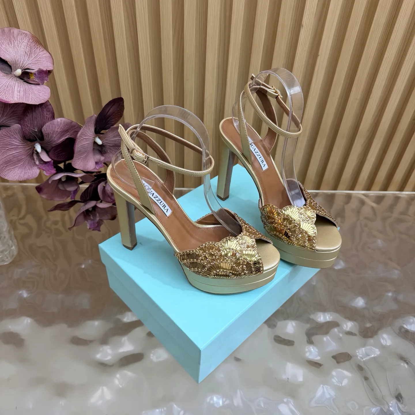 Босоножки Женские Aquazzura 18400956