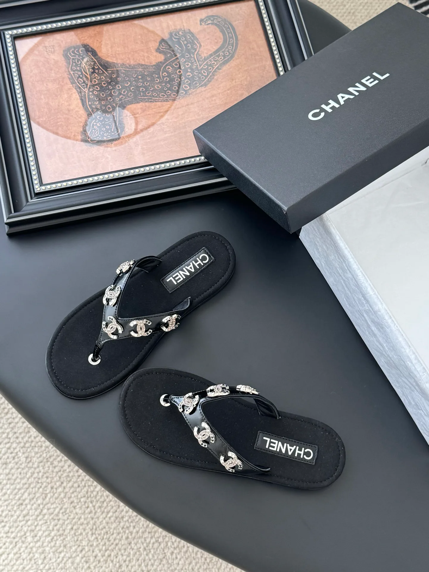 Шлепанцы Женские Chanel 1818718