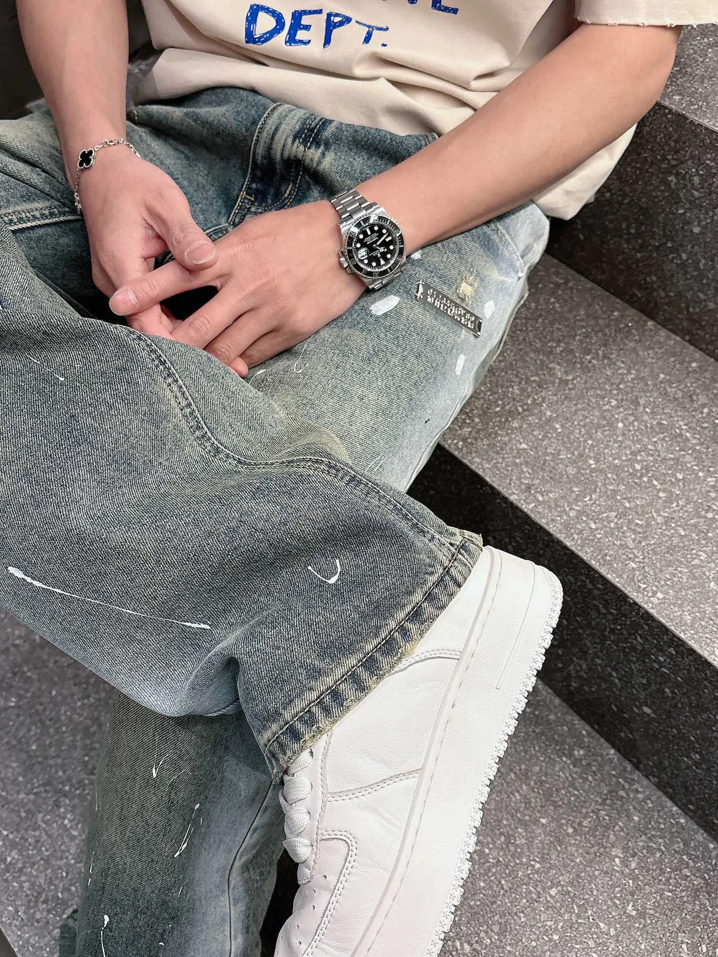 Джинсы Мужские Maison Margiela 28639