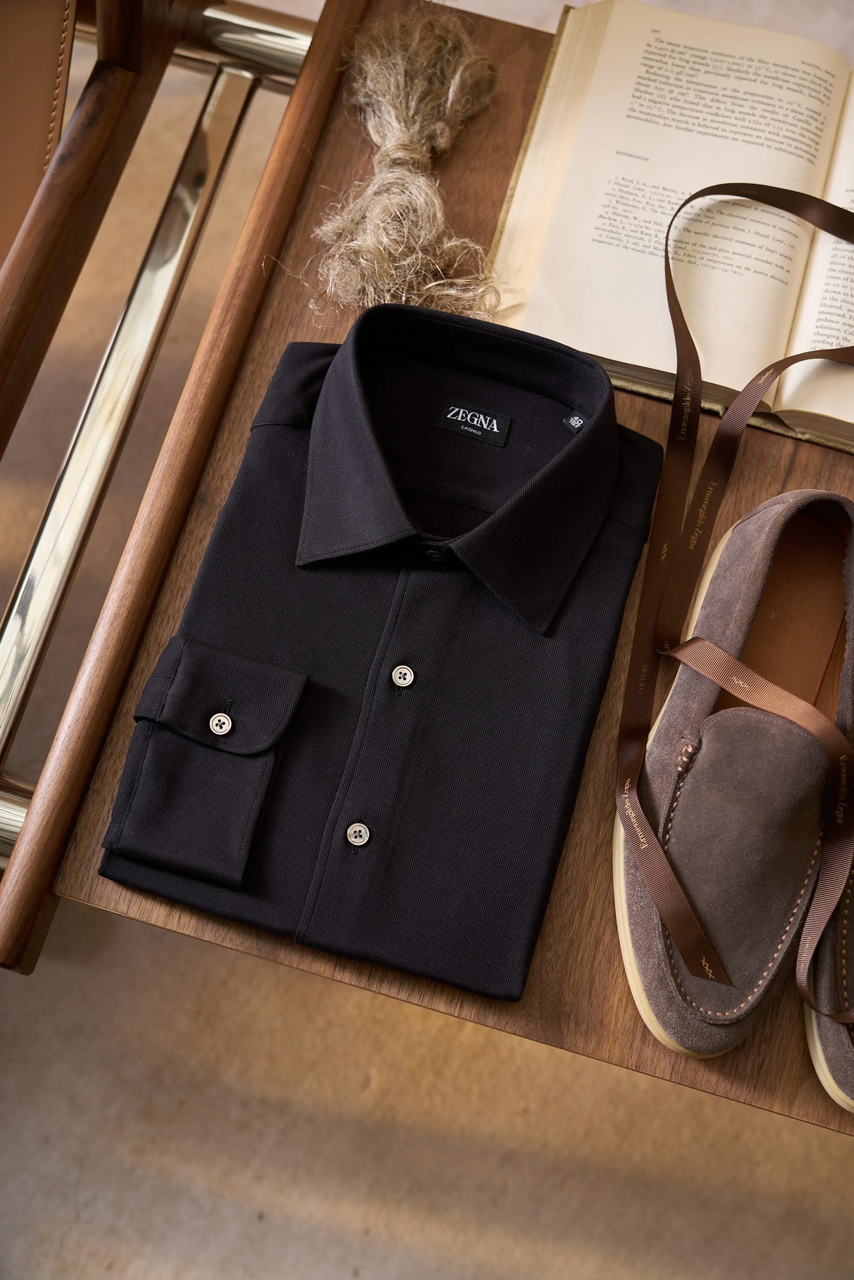 Рубашки Мужские Zegna 18816682
