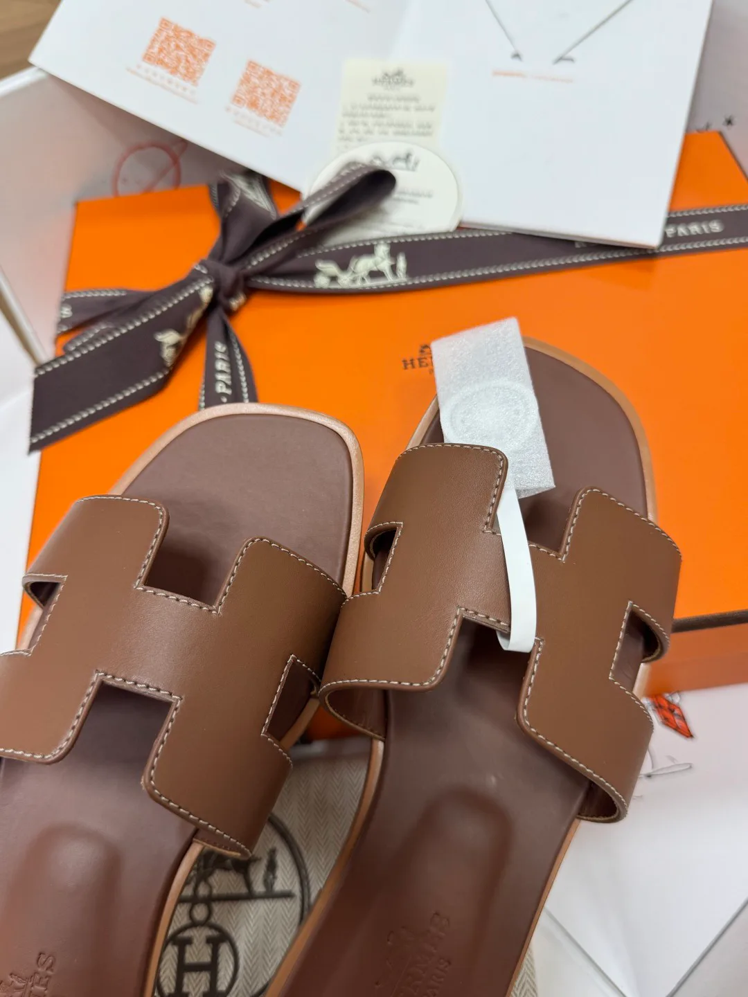 Шлепанцы Женские Hermes 1727215