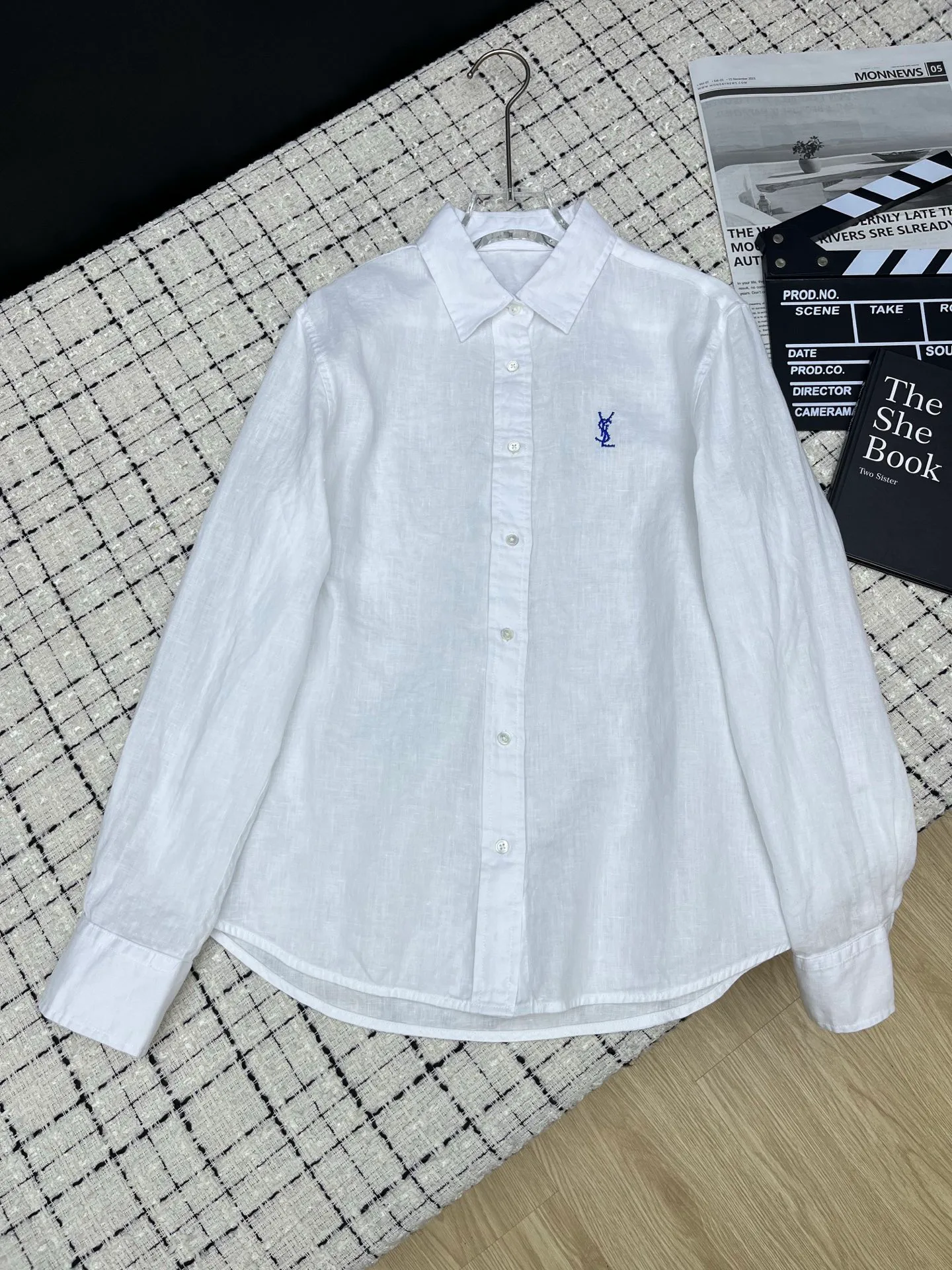 Рубашки Женские Saint Laurent 17199010