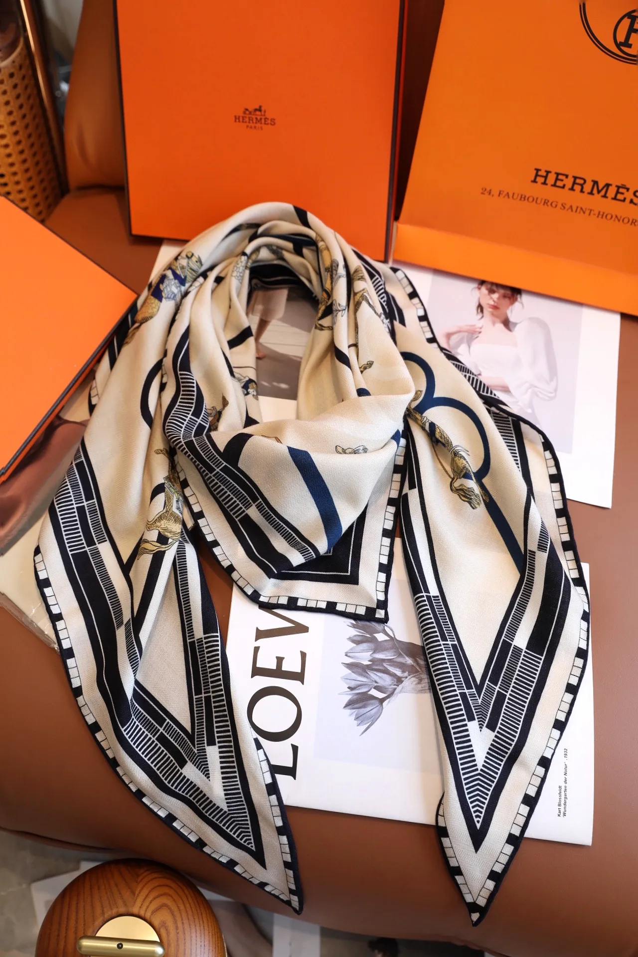 Шарфы Hermes 473242