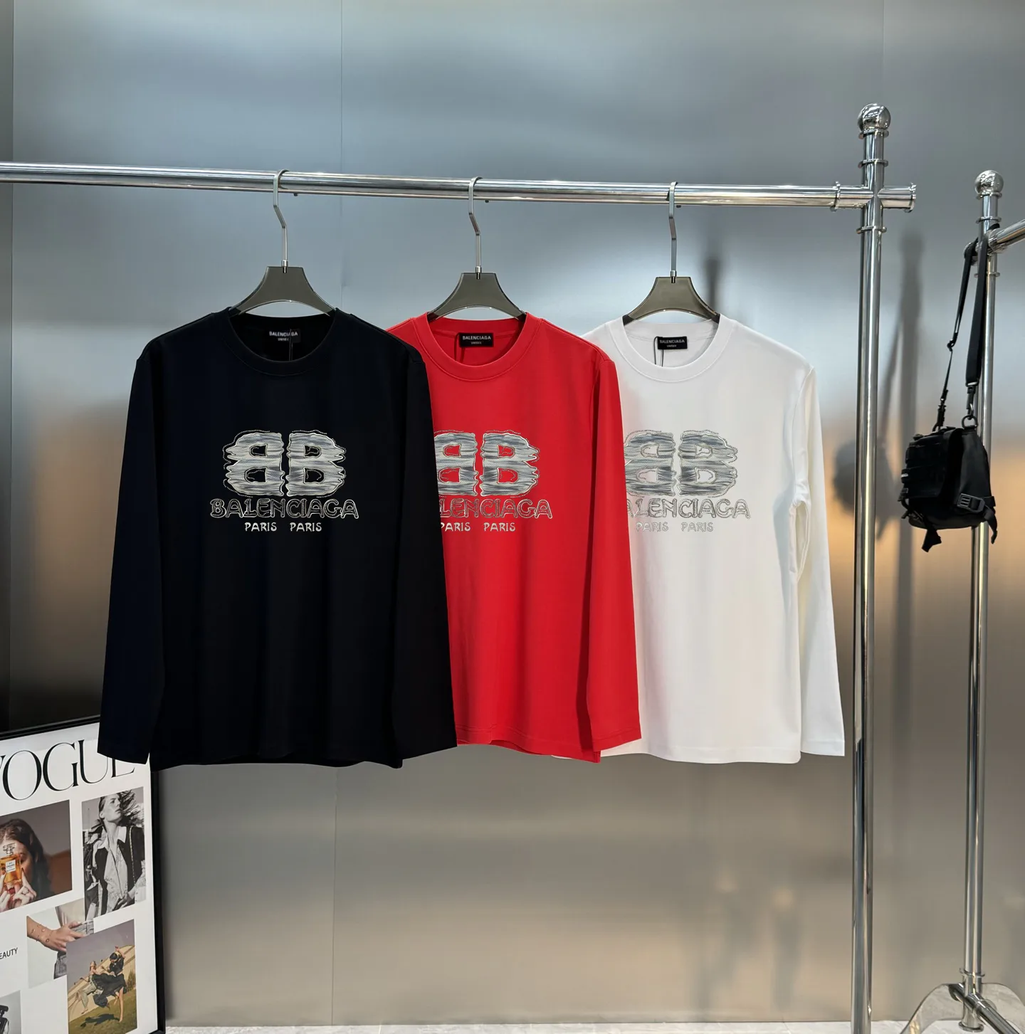 Лонгсливы Мужские Balenciaga 927918