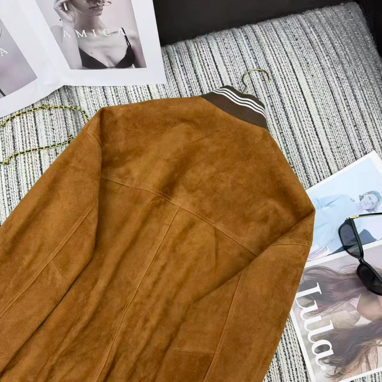 Кожаные Куртки И Дублёнки Женские Miu Miu 11520115