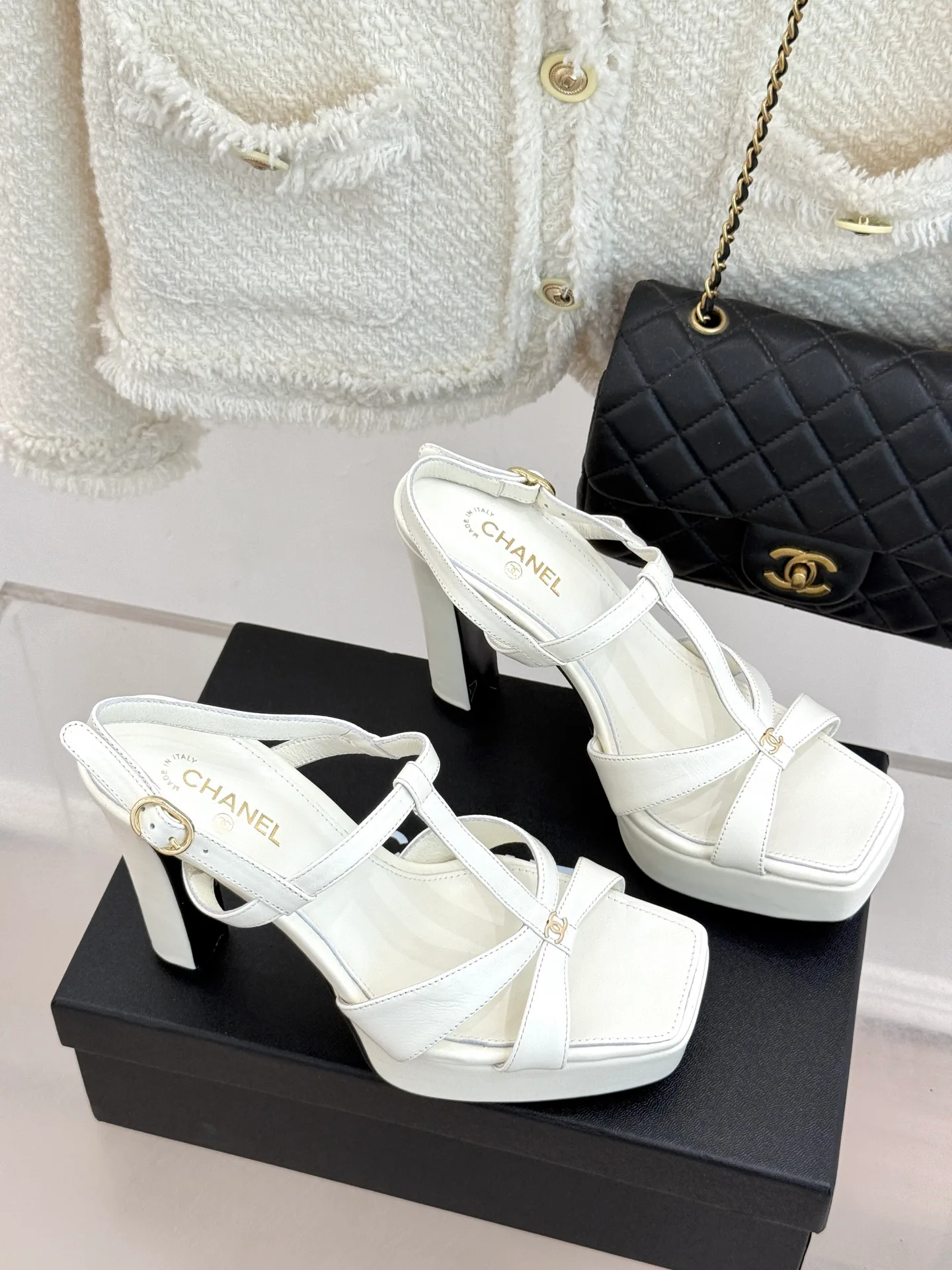 Босоножки Женские Chanel 12958089