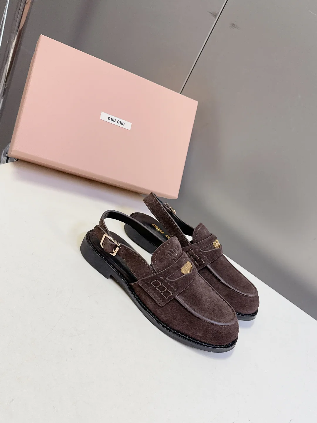 Лоферы И Мокасины Женские Miu Miu 11152736