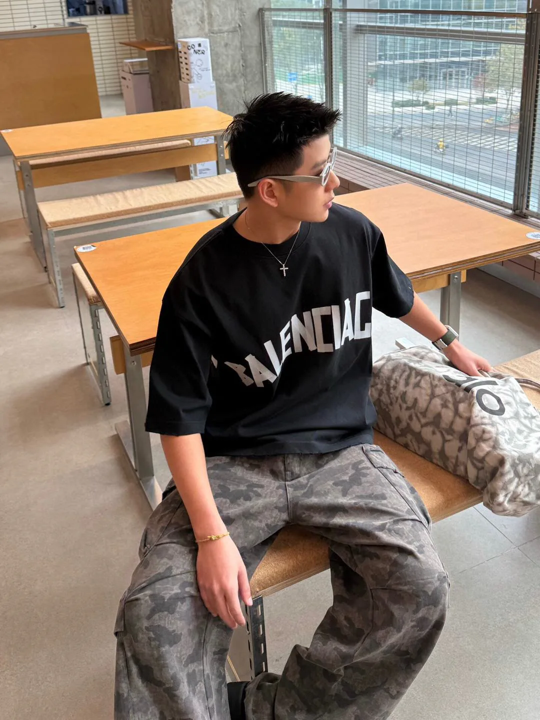 Футболки Мужские Balenciaga 1017