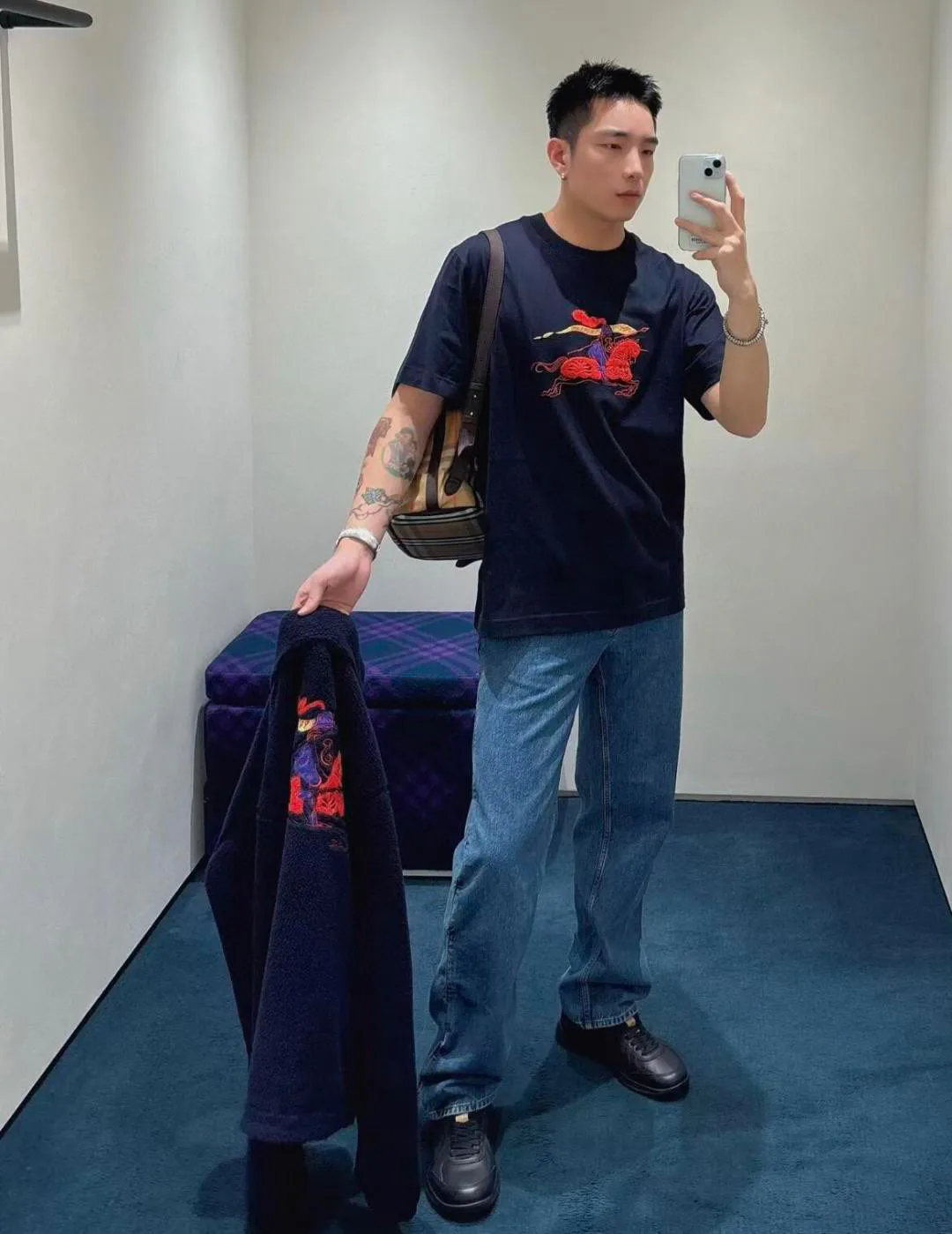 Футболки Мужские Burberry 4602438