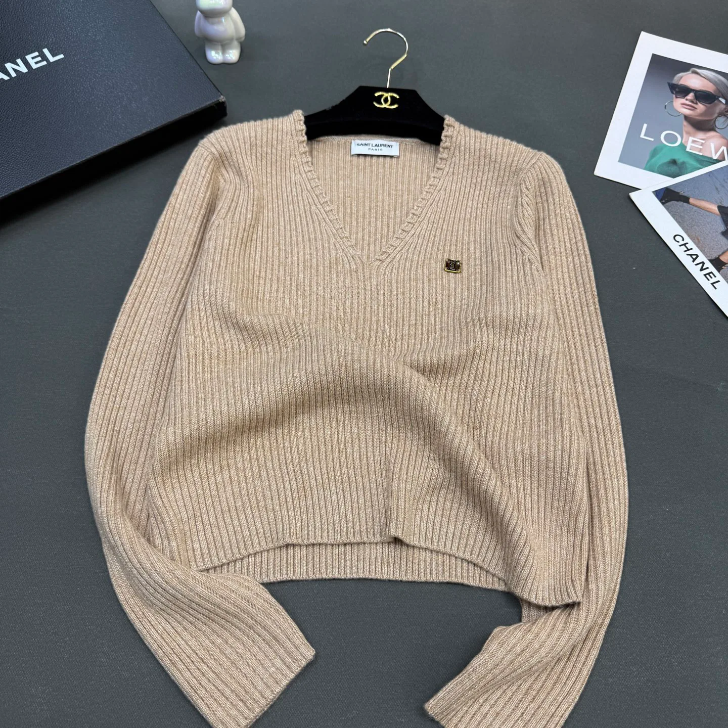Джемперы И Свитеры Женские Saint Laurent 17954266