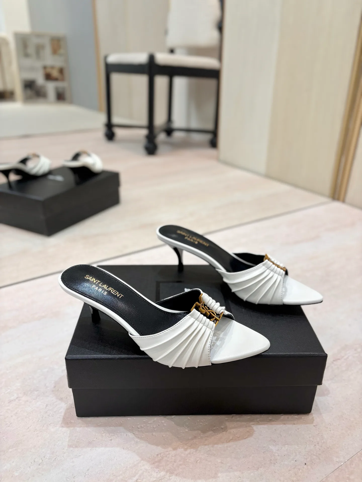 Мюли И Сабо Женские Saint Laurent 17476033