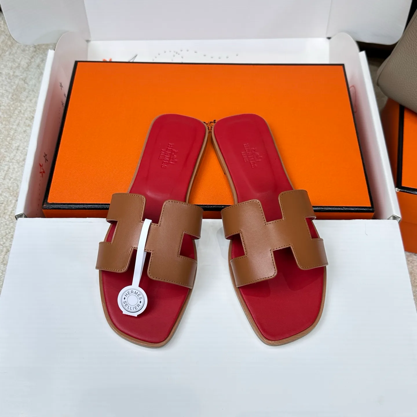 Шлепанцы Женские Hermes 3043247