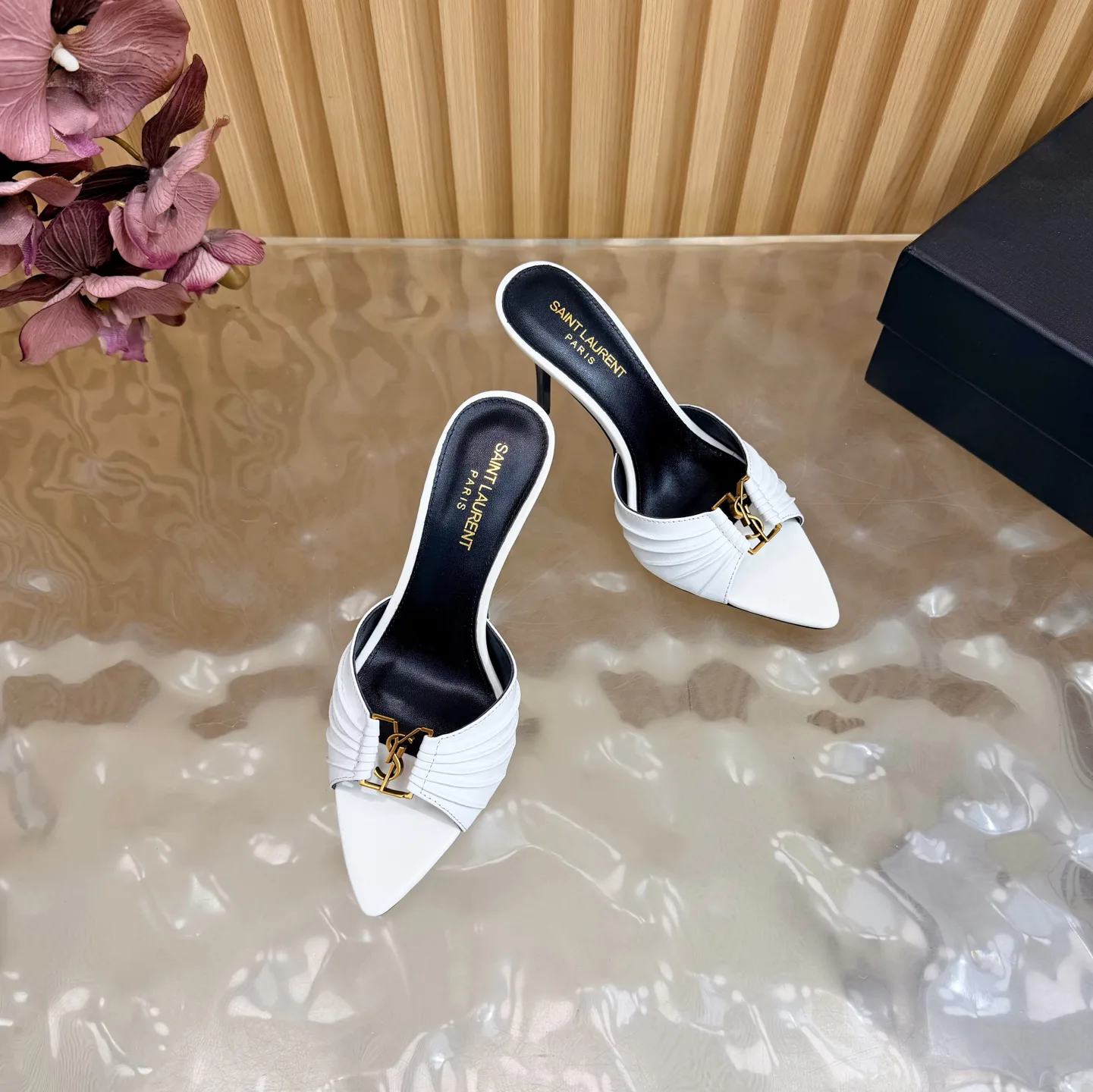 Босоножки Женские Saint Laurent 11705812