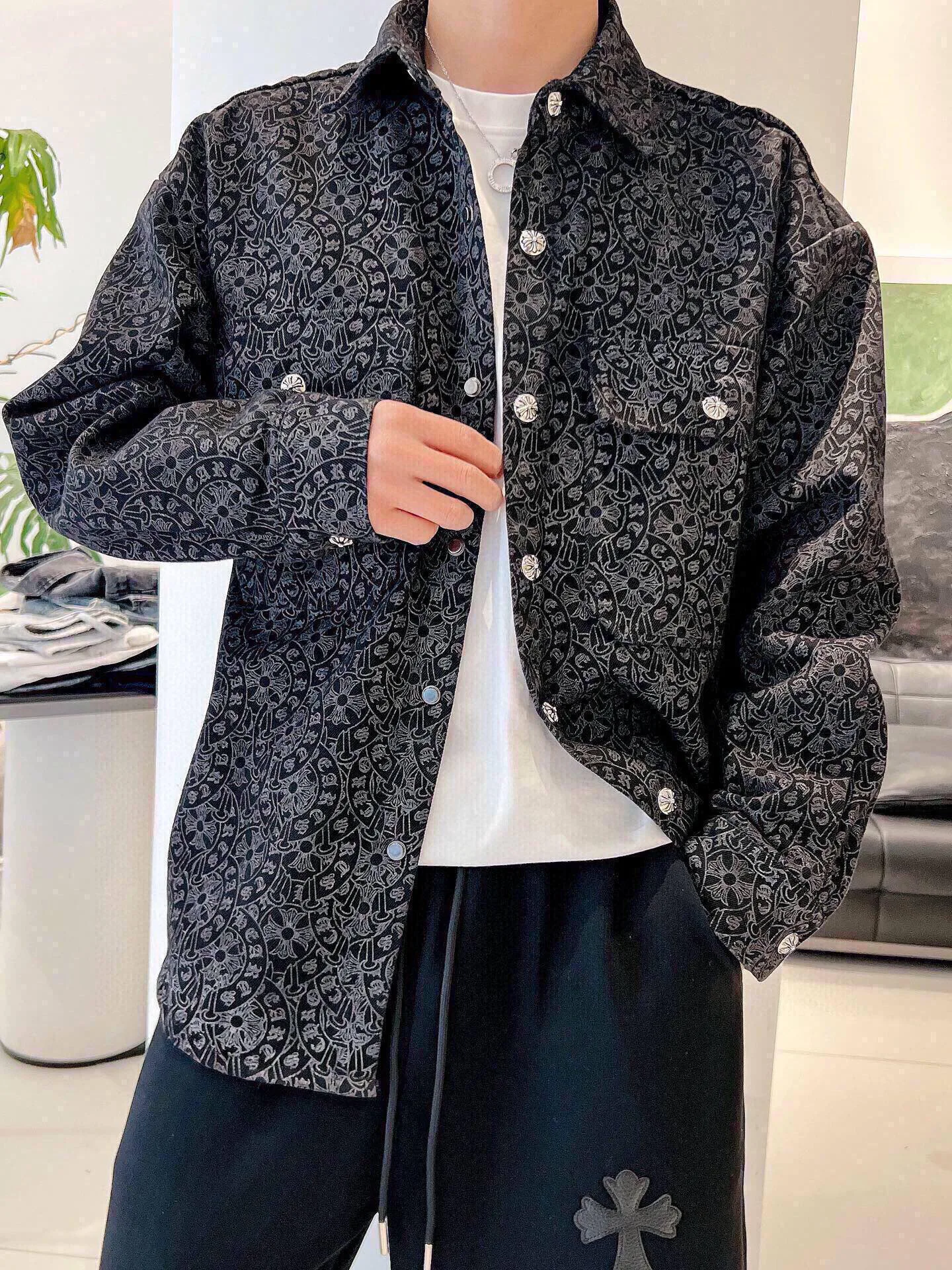 Куртки И Пуховики Мужские Chrome Hearts 787759