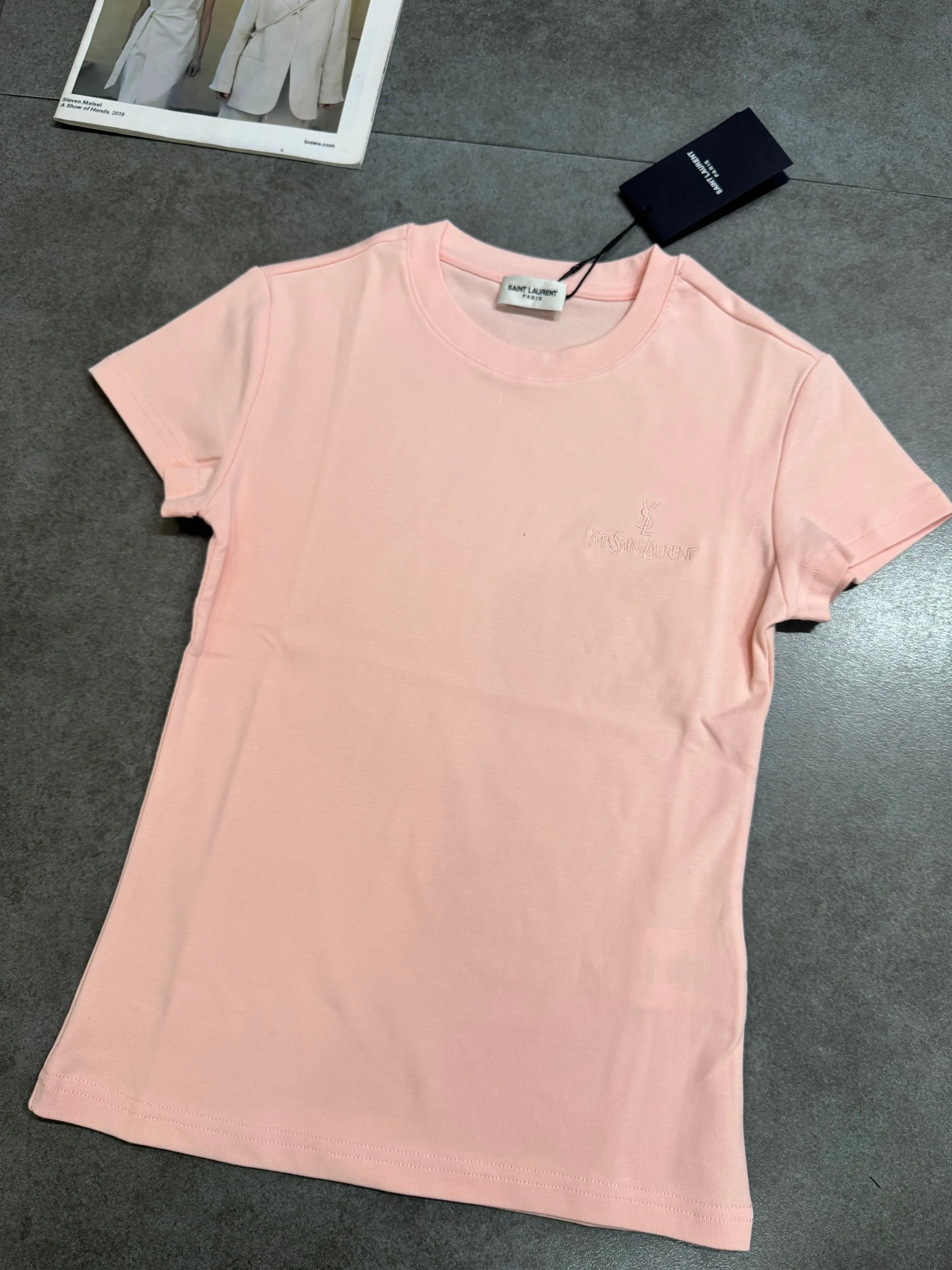 Футболки Женские Saint Laurent 13278719