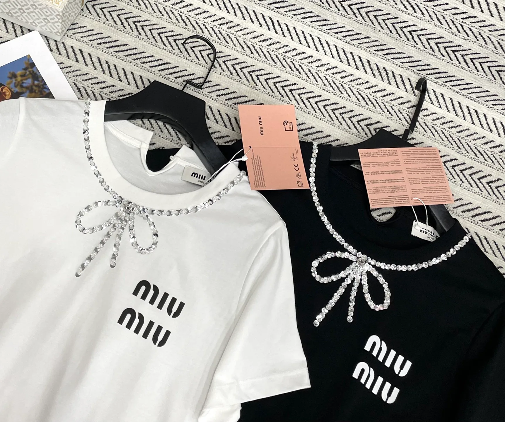 Футболки Женские Miu Miu 12351356