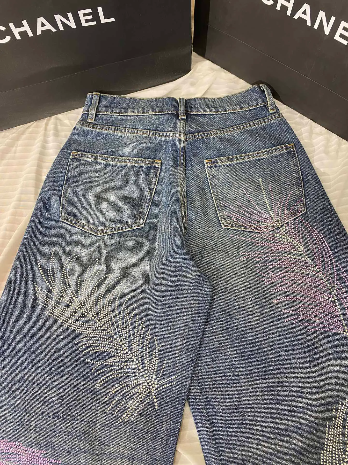 Джинсы Женские Chanel 1849761