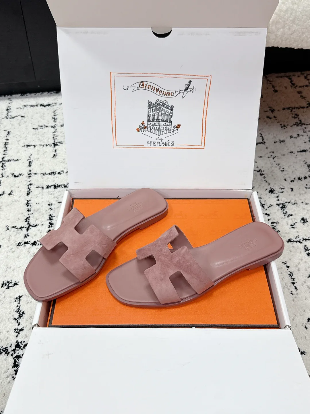 Шлепанцы Женские Hermes 814560