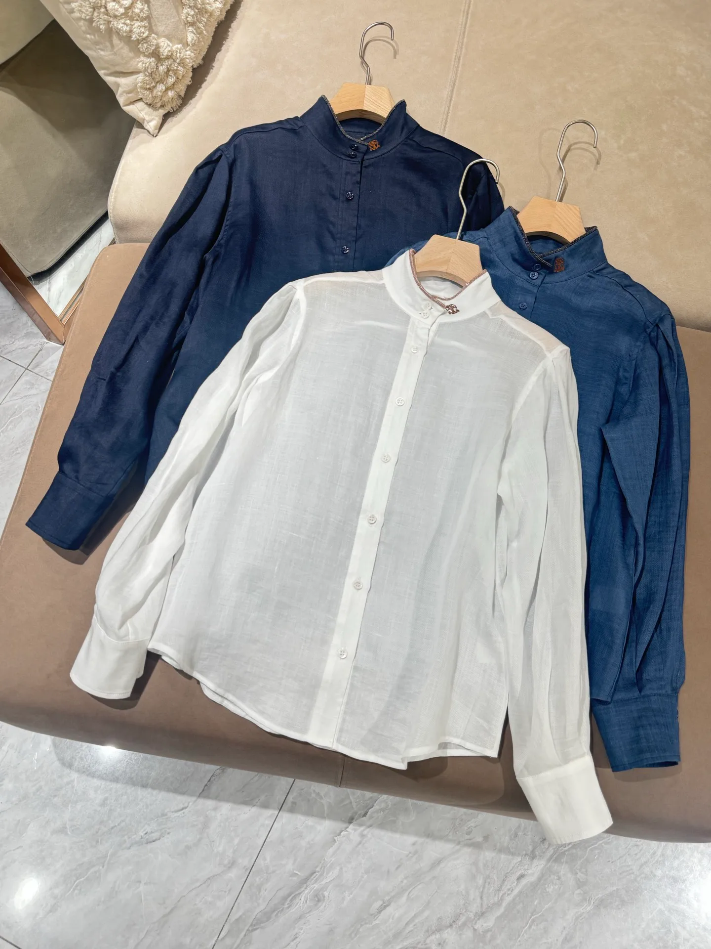 Рубашки Женские Brunello Cucinelli 12586871