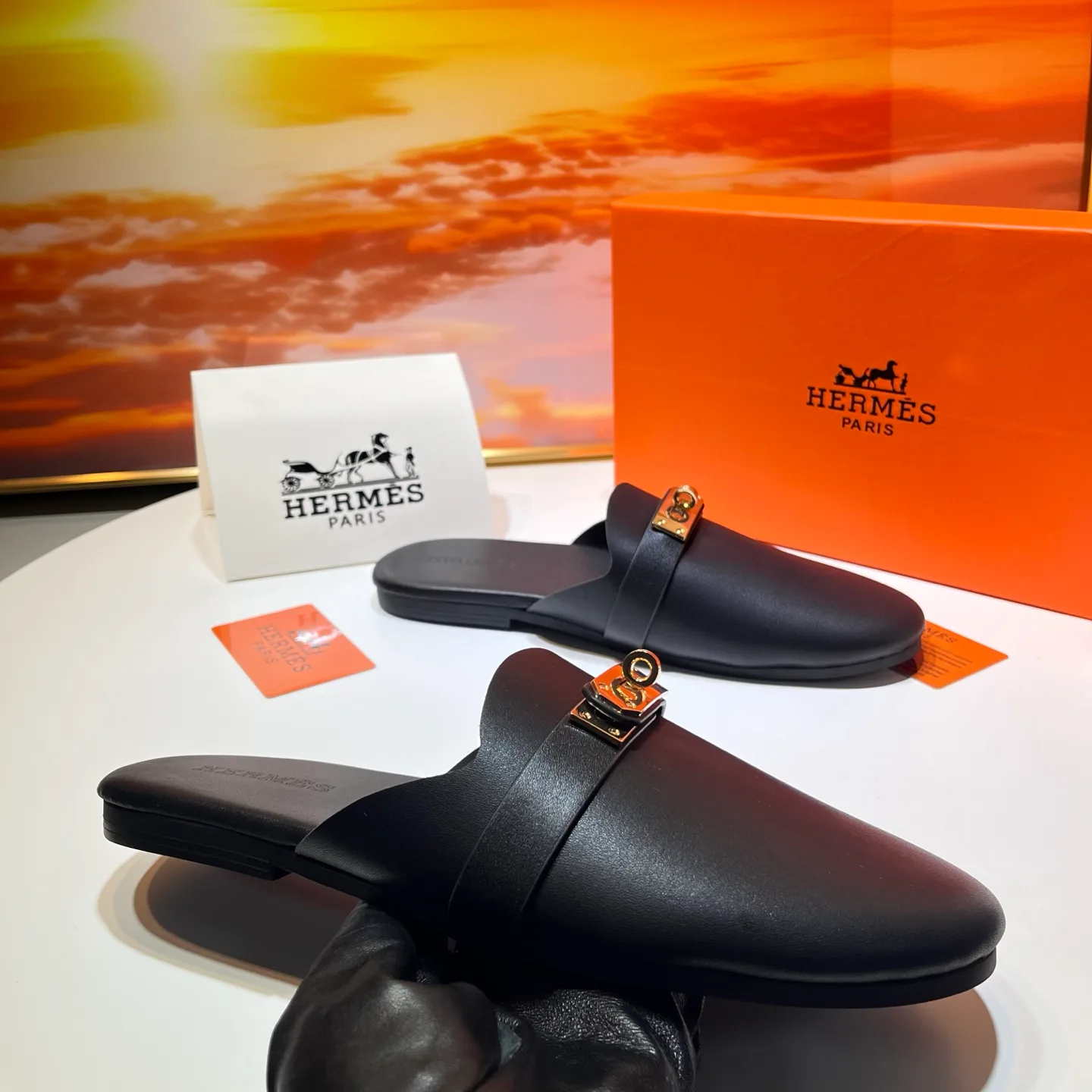 Мюли И Сабо Мужские Hermes 25133