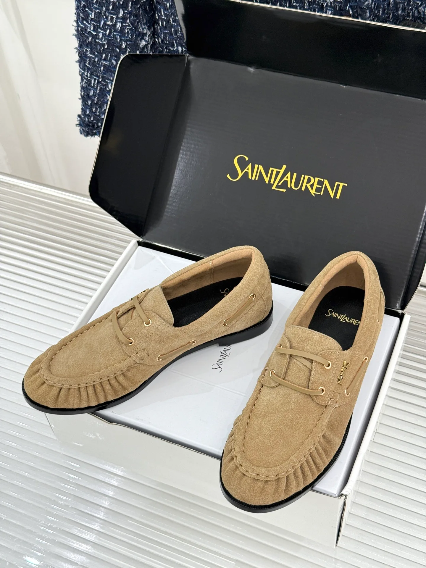 Лоферы И Мокасины Женские Saint Laurent 18142754
