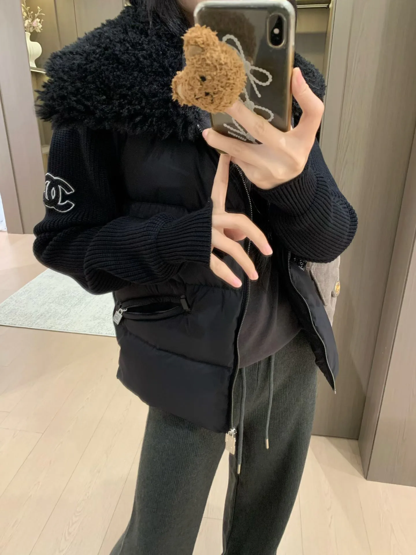 Куртки И Пуховики Женские Chanel 18858040