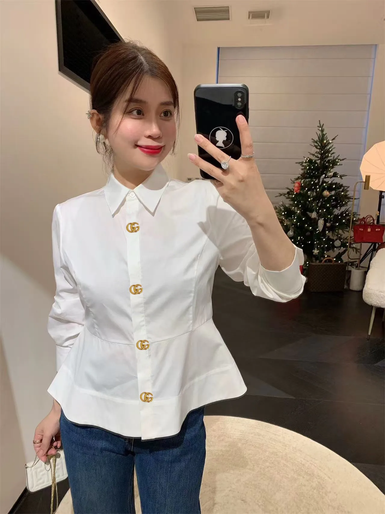 Рубашки Женские Gucci 18362995