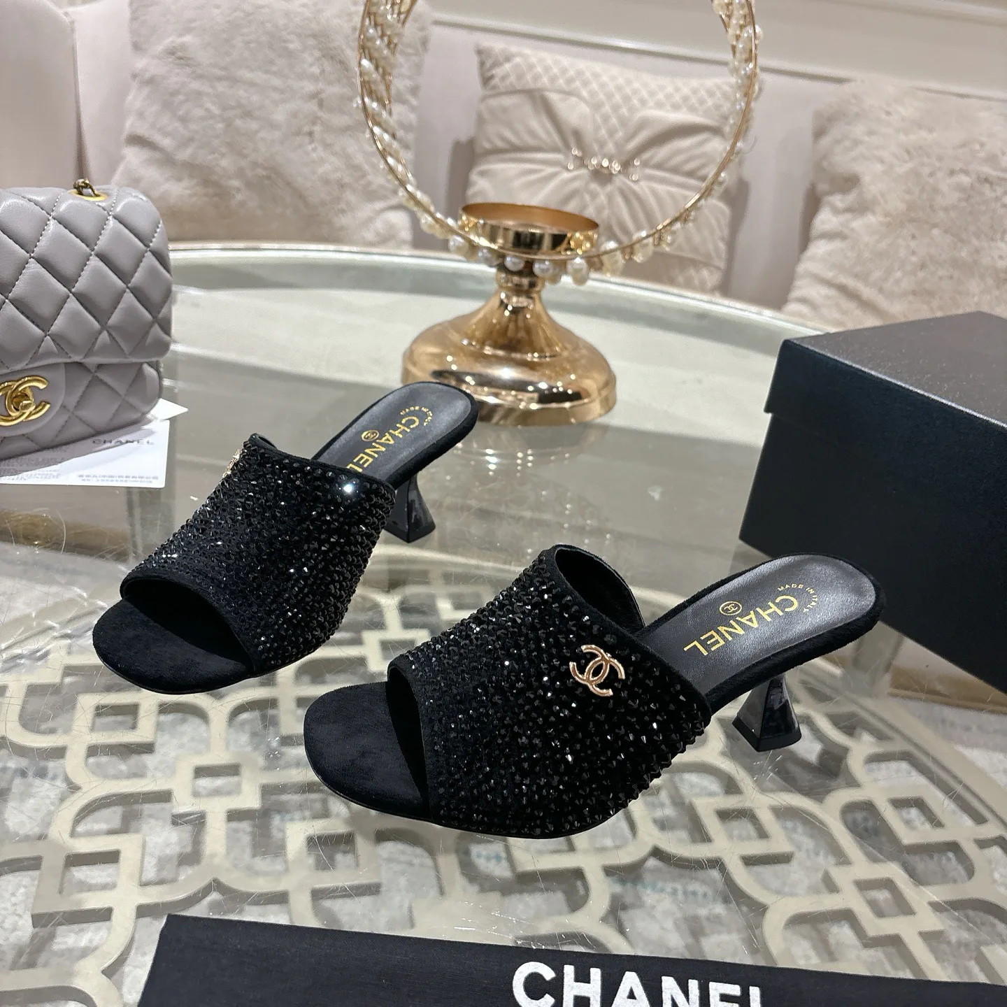 Босоножки Женские Chanel 1590815