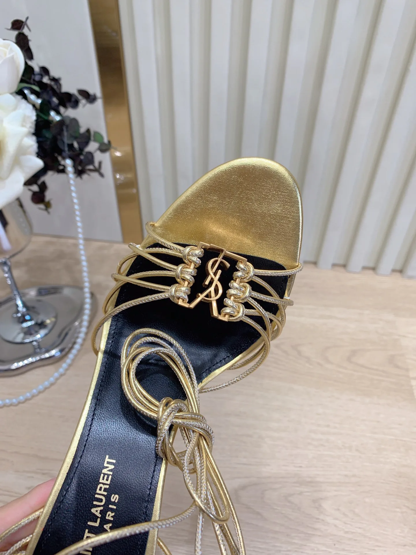 Босоножки Женские Saint Laurent 4511896