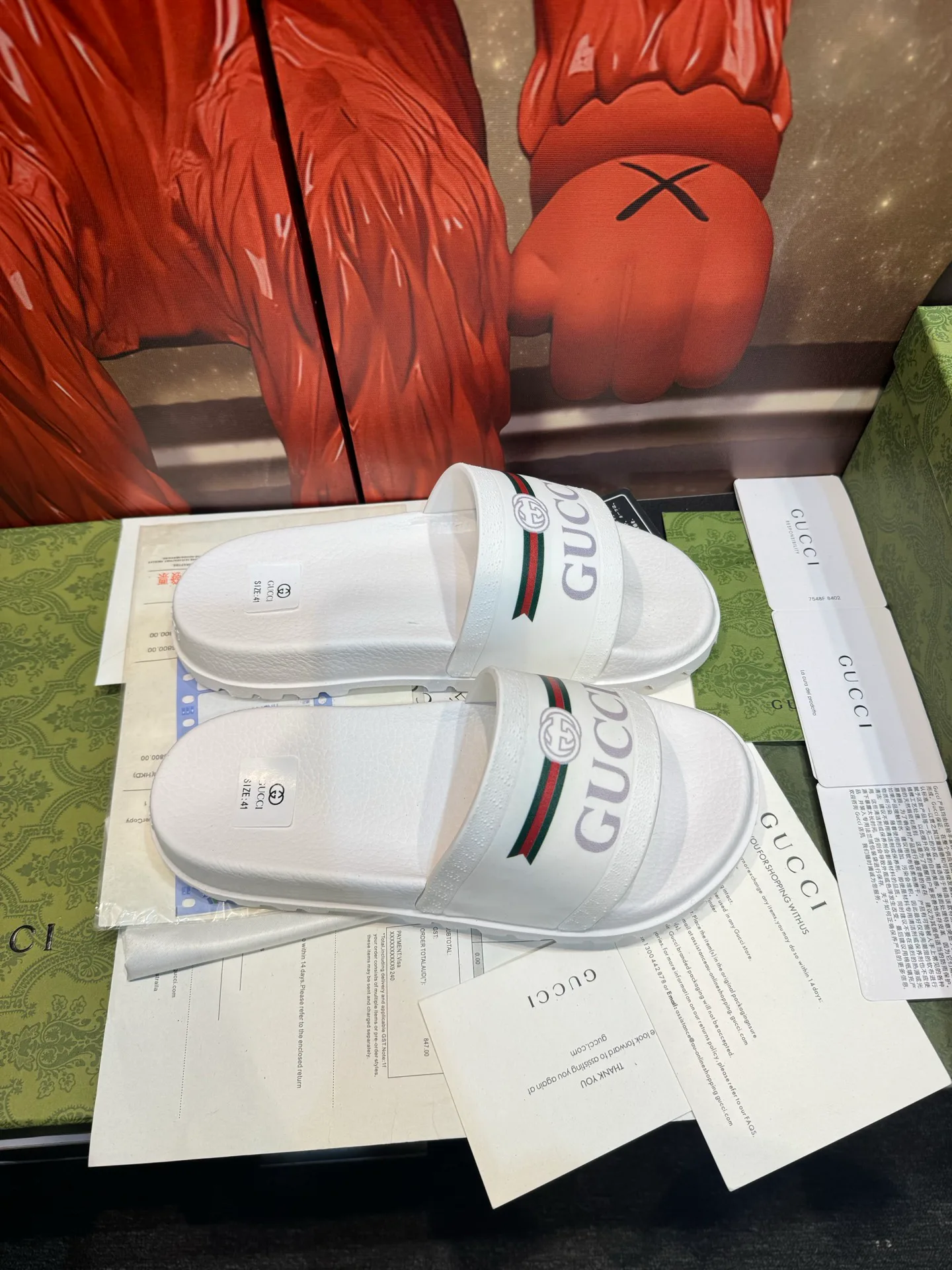 Шлепанцы Женские Gucci 10313910