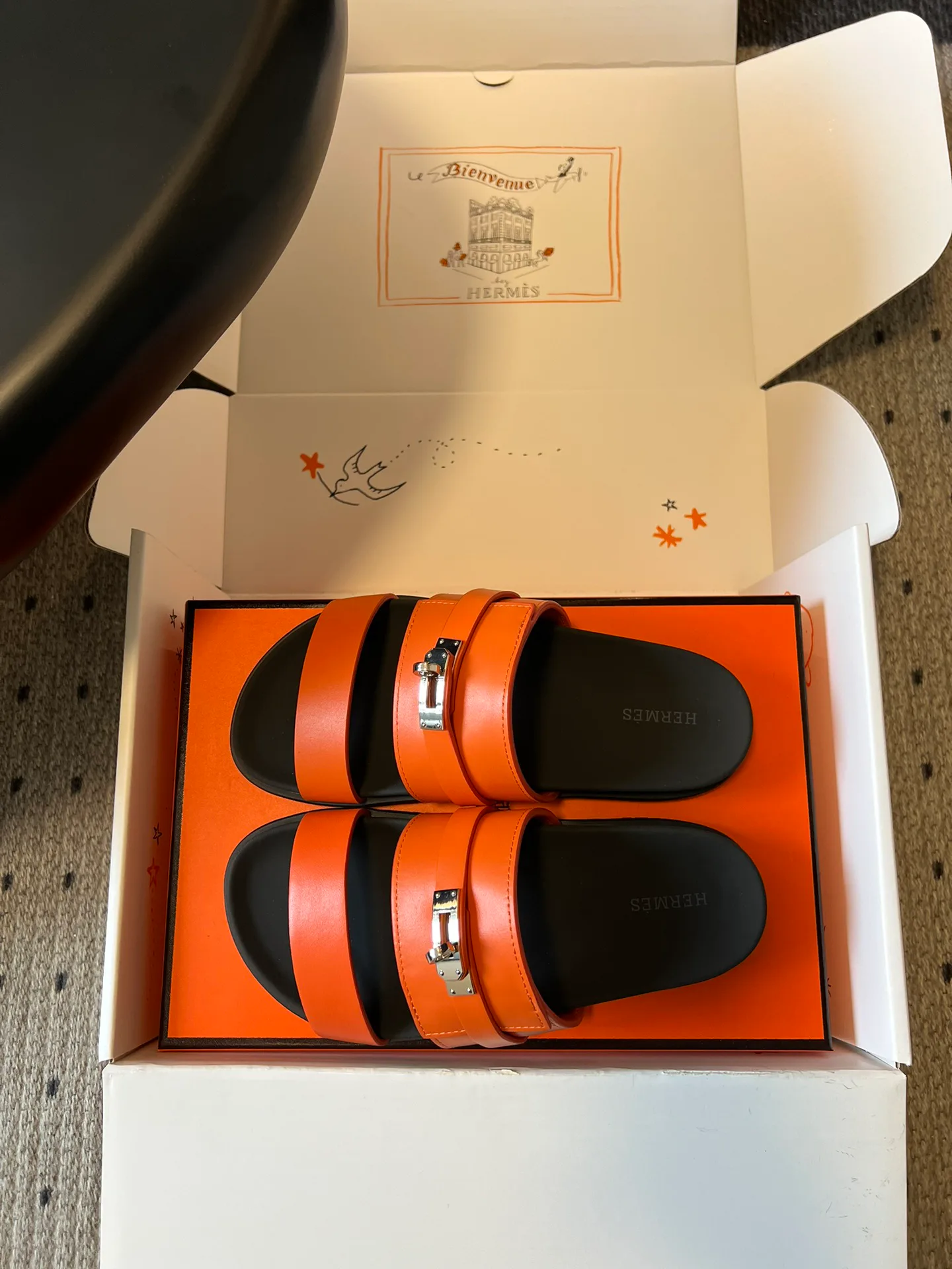 Шлепанцы Женские Hermes 12257248