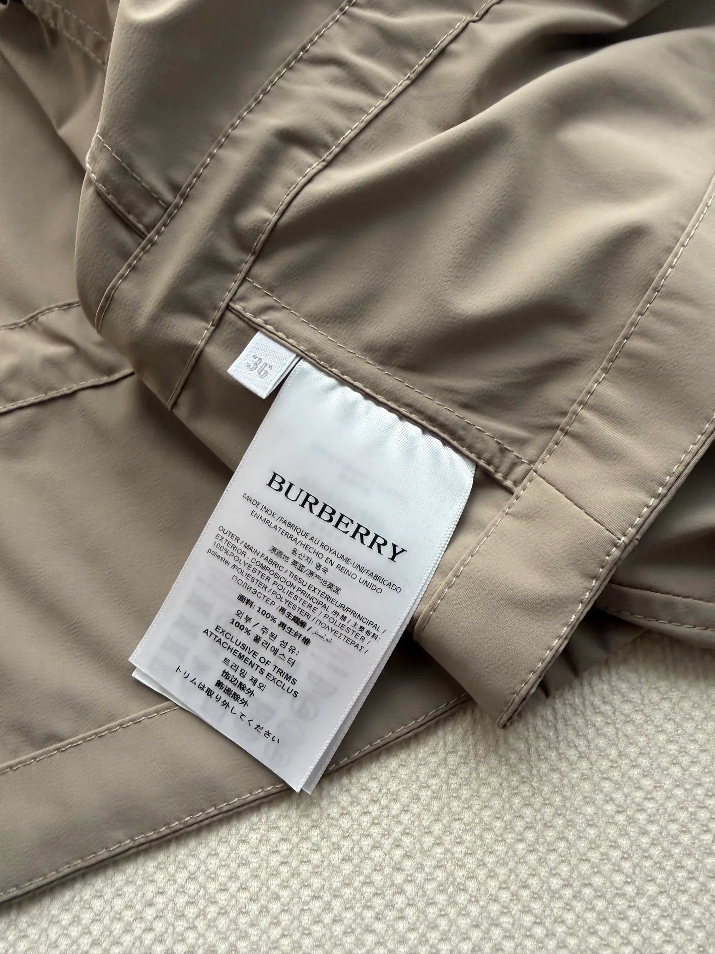Куртки И Пуховики Женские Burberry 18016190