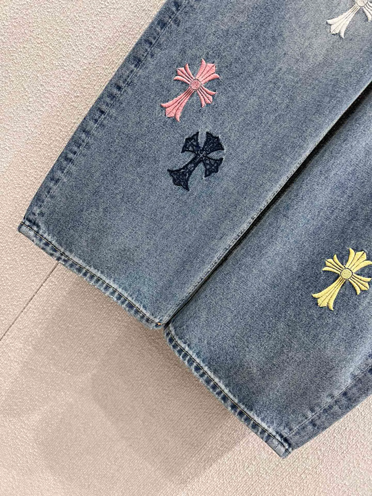 Джинсы Женские Chrome Hearts 5007885