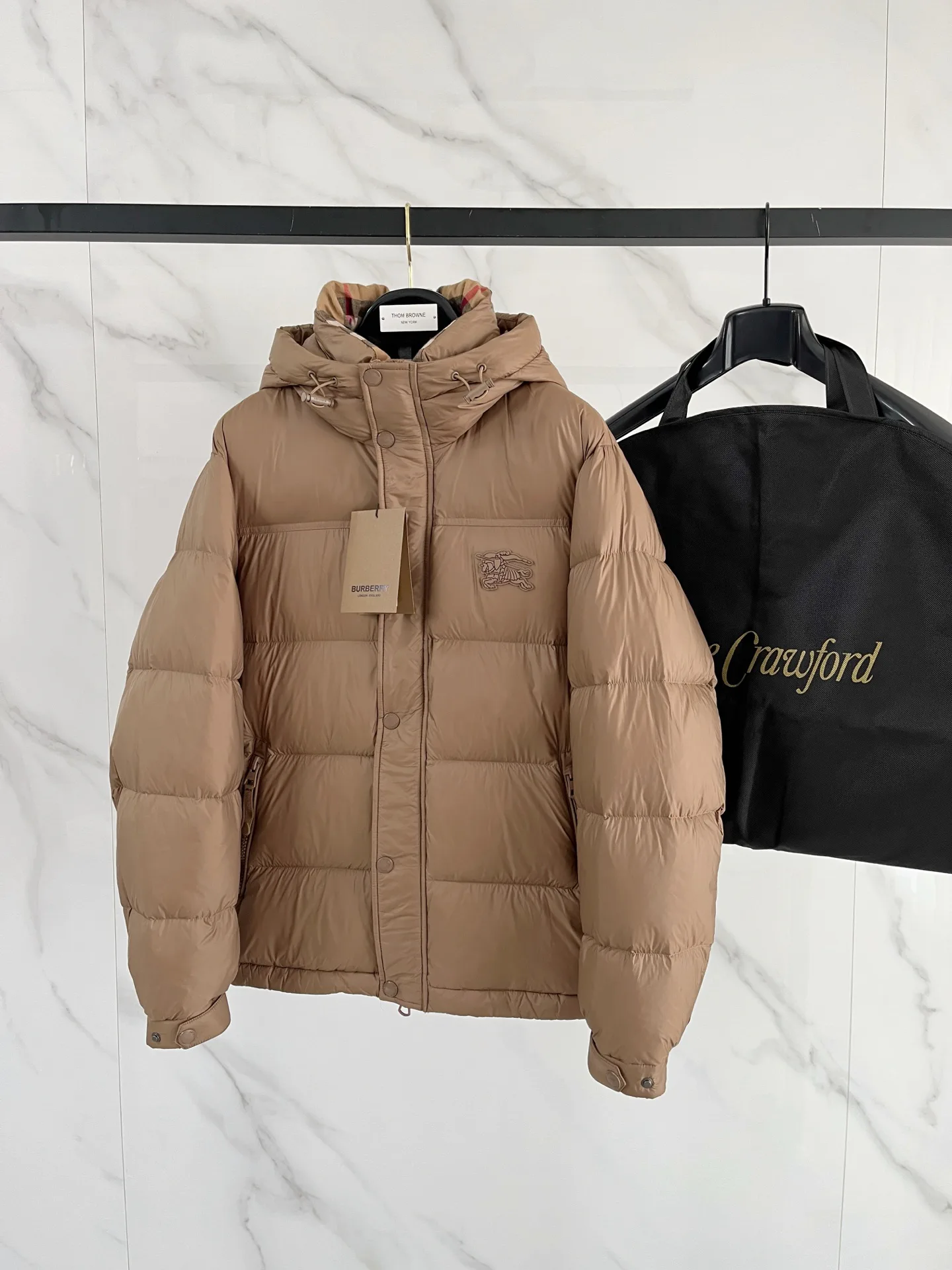 Куртки И Пуховики Мужские Burberry 510003