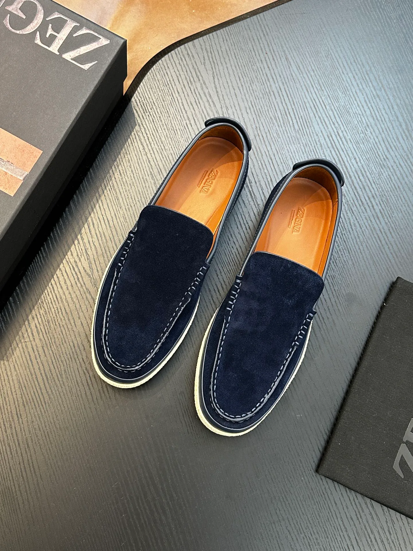 Лоферы Мужские Zegna 179546