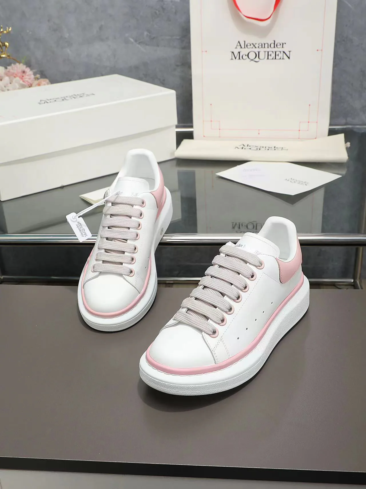 Кроссовки Женские Alexander Mcqueen 1268604