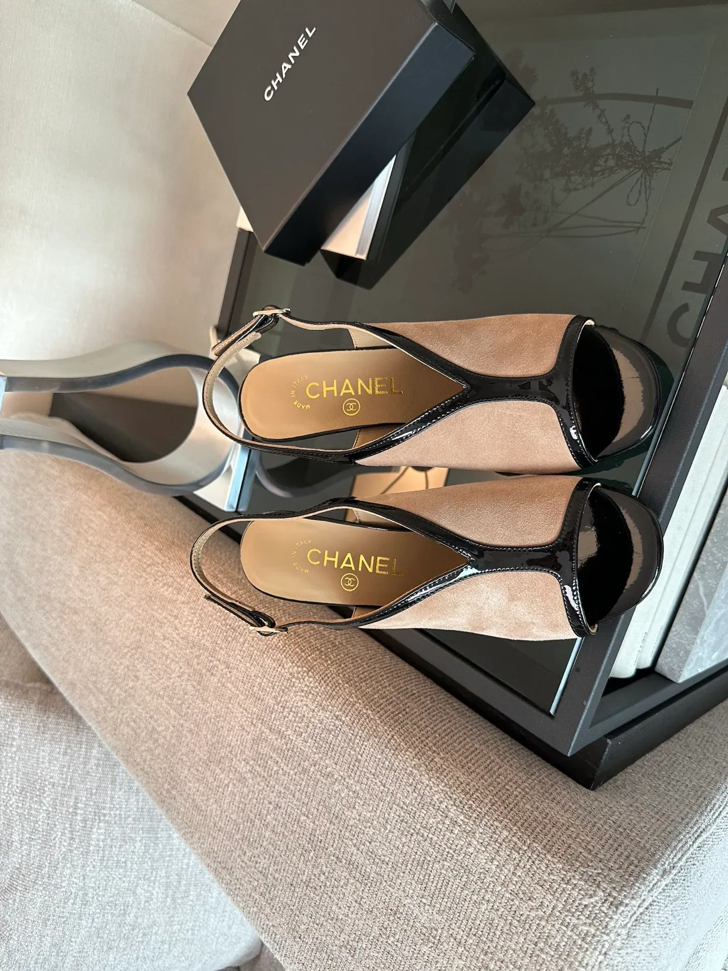 Босоножки Женские Chanel 1132236