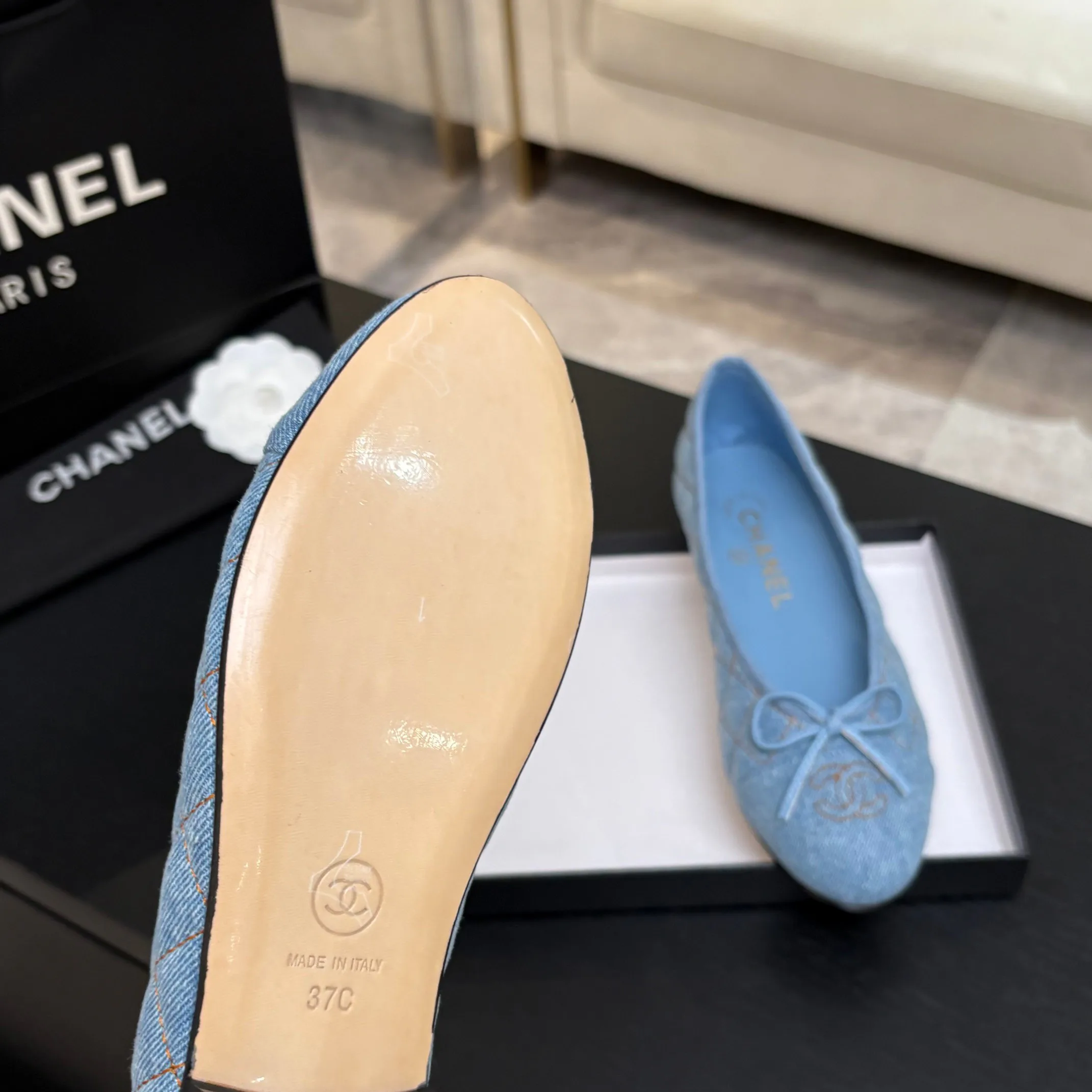 Балетки Женские Chanel 17773558