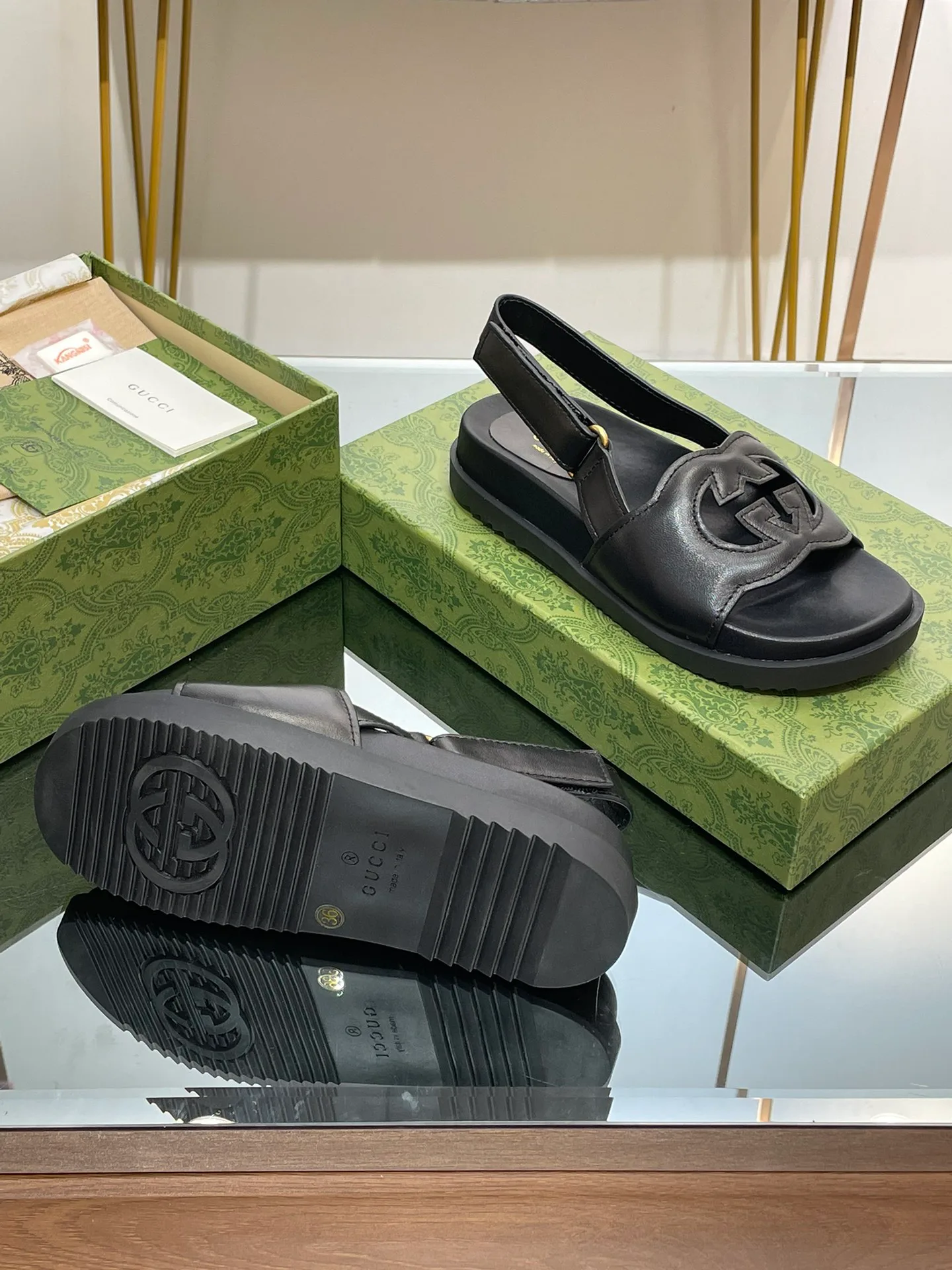 Сандалии Женские Gucci 21097