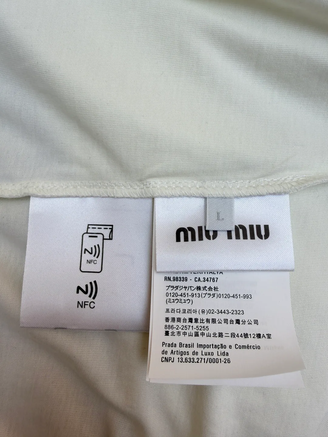 Футболки Мужские Miu Miu 11485642