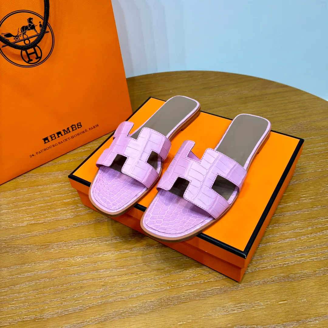 Шлепанцы Женские Hermes 4556192