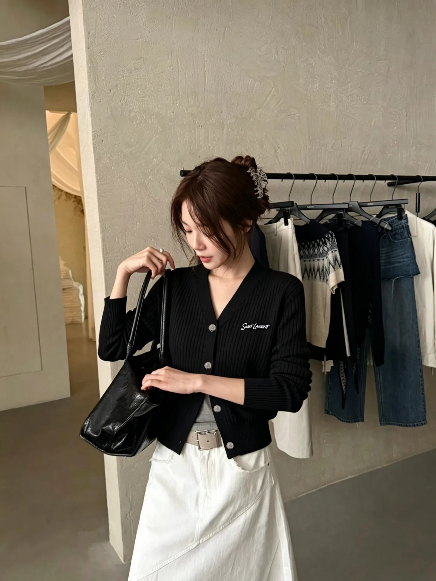 Джемперы И Свитеры Женские Saint Laurent 18375358