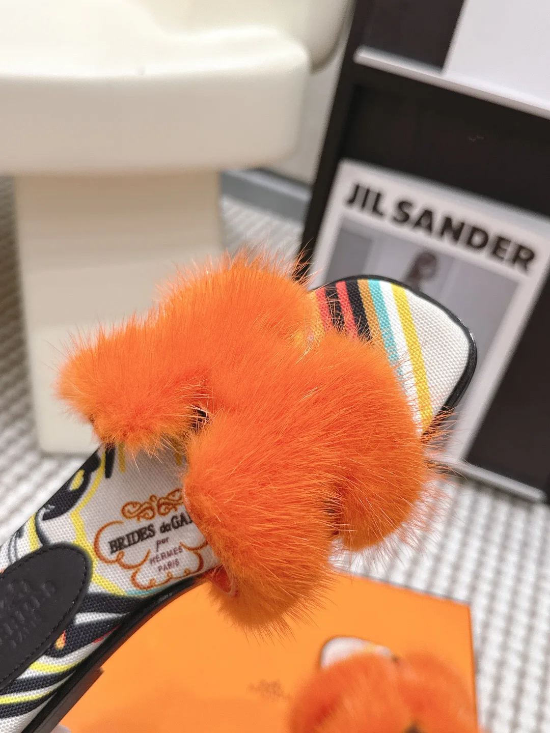 Тапочки Женские Hermes 12859265