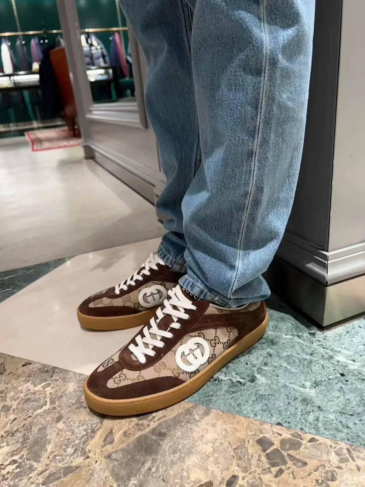 Кроссовки Мужские Gucci 26143