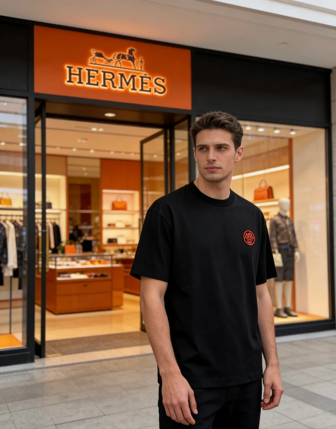 Футболки Мужские Hermes 13442020