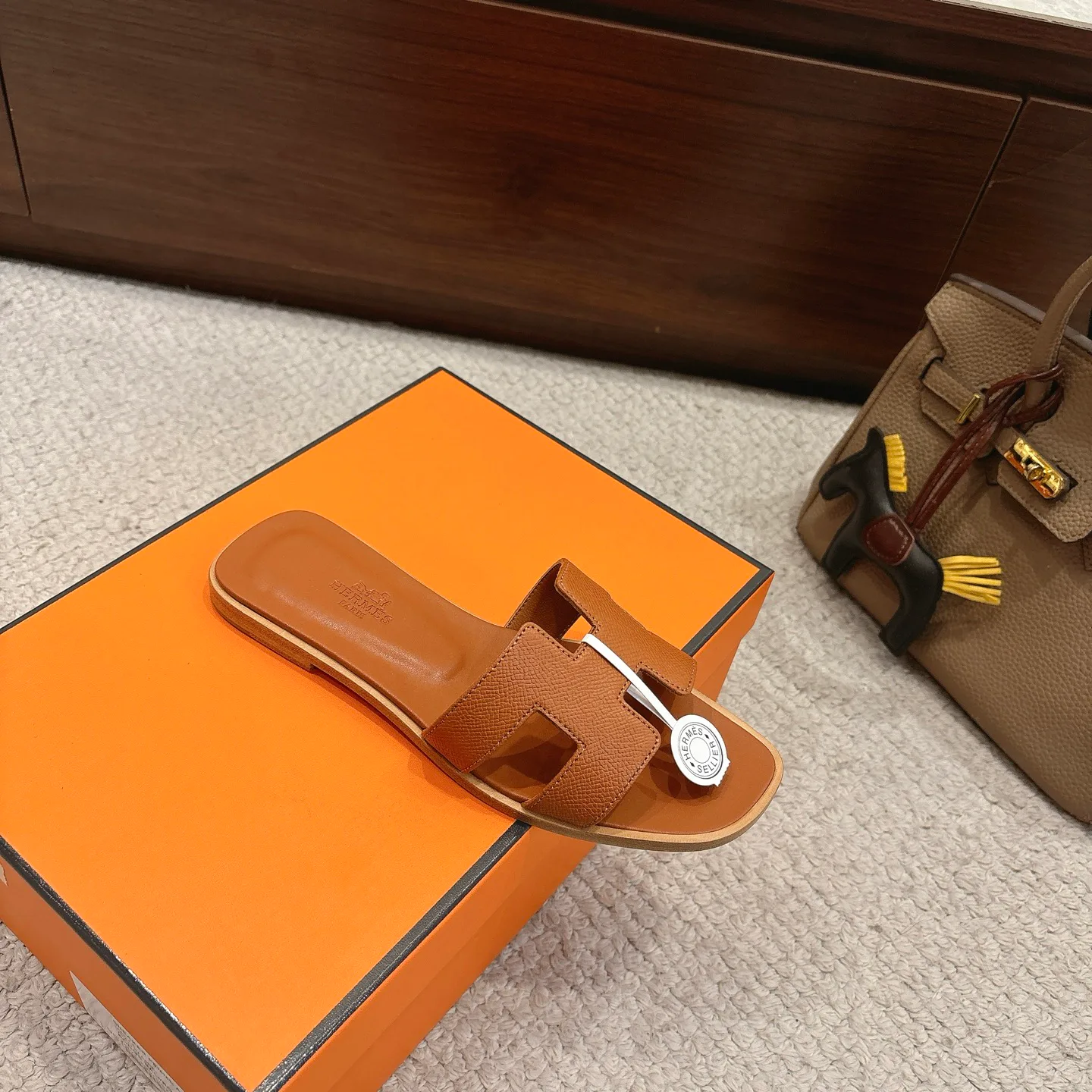 Шлепанцы Женские Hermes 2453847