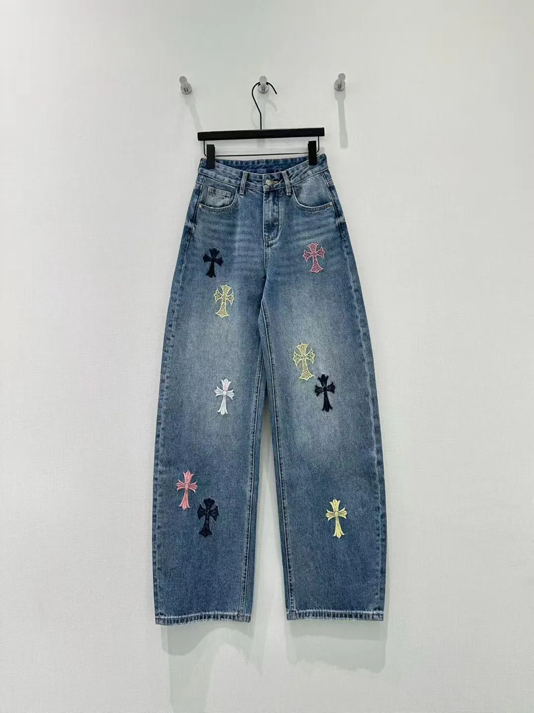 Джинсы Женские Chrome Hearts 1335736